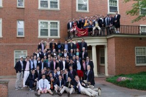 Gamma Phi Pikes at Wake Forest University support the Cycle for Life